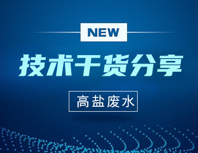 技術(shù)分享｜高鹽廢水蒸發(fā)結(jié)晶工藝簡介